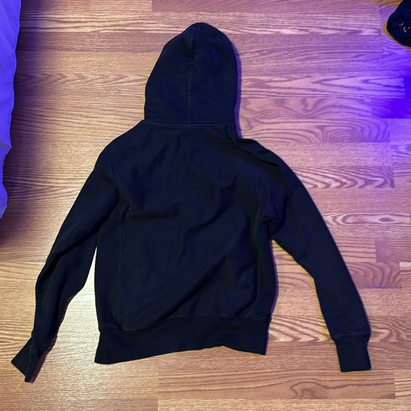 Champion Hoodie Embroided Logo Used Size Men Small - Picture 3 of 3